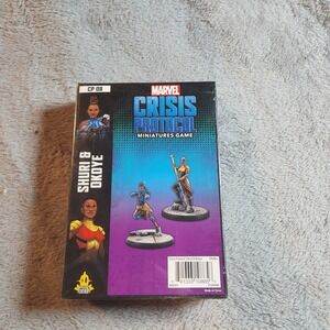 Marvel Crisis Protocol Shuri Okoye Miniatures CP08 Wakanda MCP Atomic Mass AMG